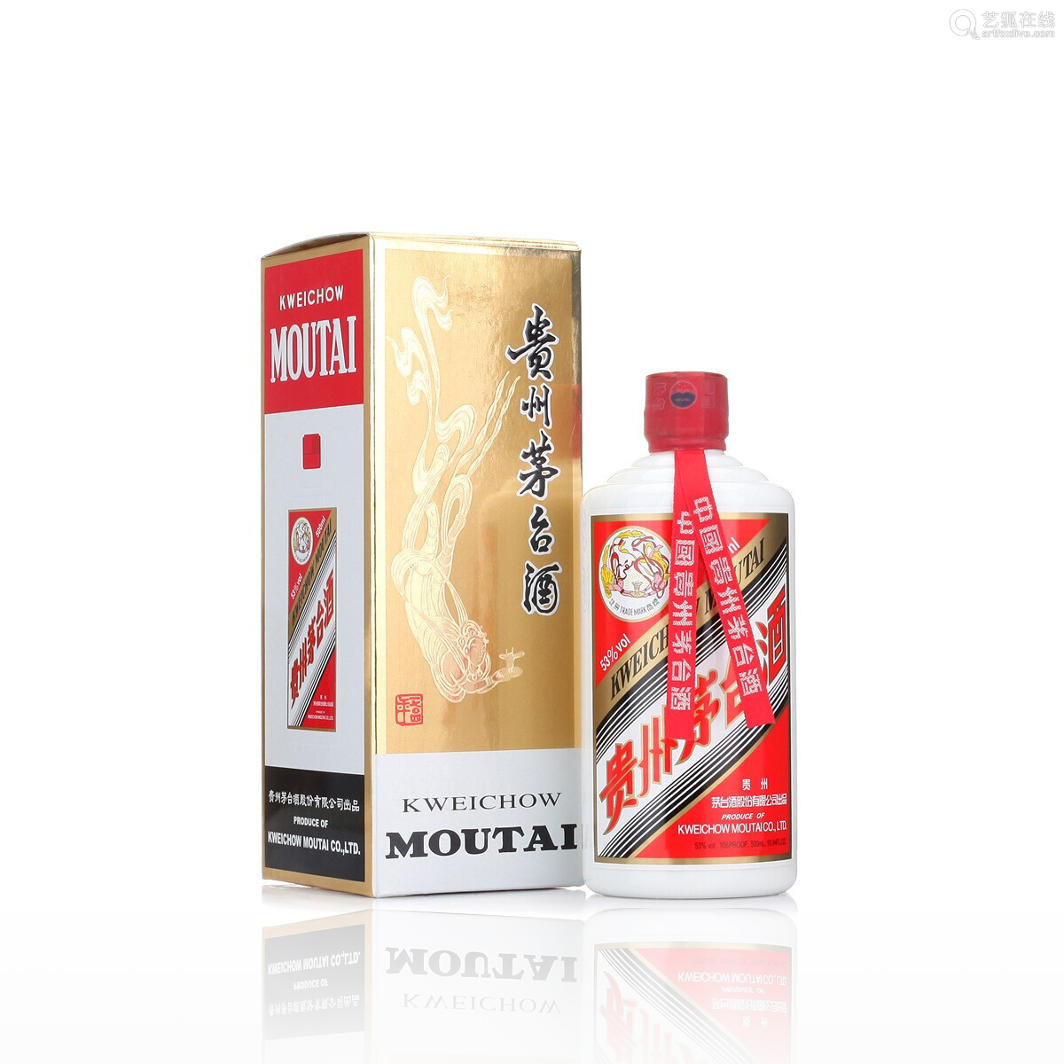 天门鸡年生肖茅台酒瓶回收